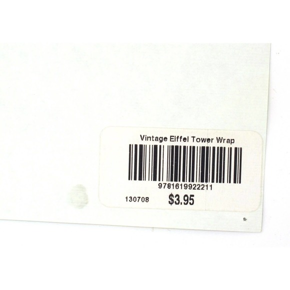 Papyrus Vintage Eiffel Tower Paris Wrapping Paper Sheet Print Art Poster - Picture 2 of 2